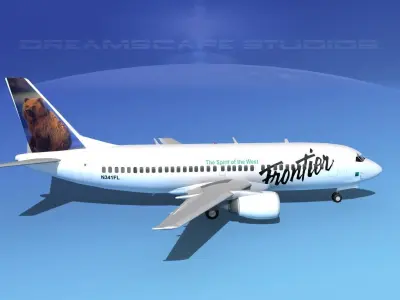 Boeing 737-300 Frontier 2 3D model