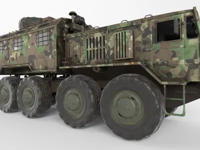 Maz 537 Kung 3D model