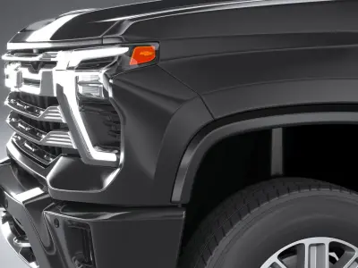 Chevrolet Silverado 2500 HD 2024 3D model purchase