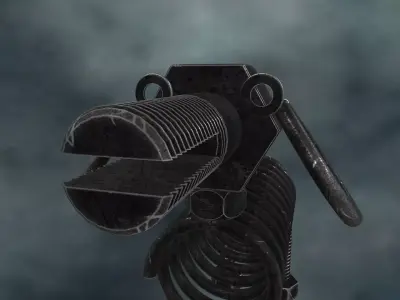 DOGR-002 Dog Parts 3D model