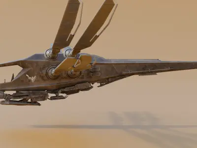Dune Ornithopter  3D model