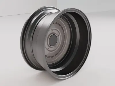 Rims centre auto car 3D model