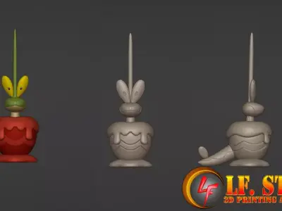 Pokemon Dipplin 3D model