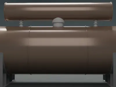  Water Bath Heater 3D model