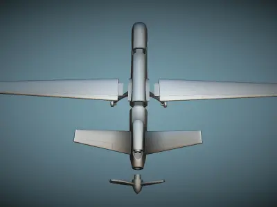 General Atomics MQ-9 Reaper - 3D Printable Model 3D print model