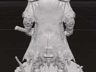 Desert Nomad Samurai  3D model