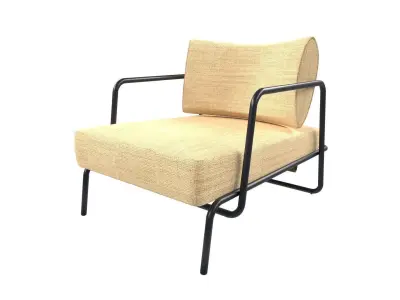 Bauhaus Chair with steel elements Free 3D model