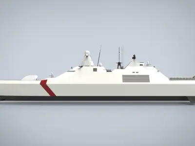 LCS Turki 3D model