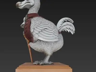 3D Printable Mr Dodo Figurine 3D model
