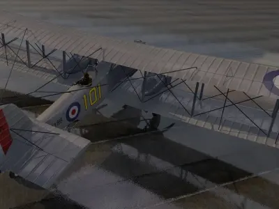 Boulton Paul Overstrand 3D model