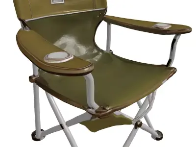 Outdoor Foldable Camping Chair 3D model