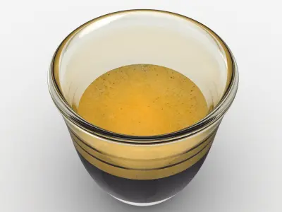 Espresso Shot 3D model
