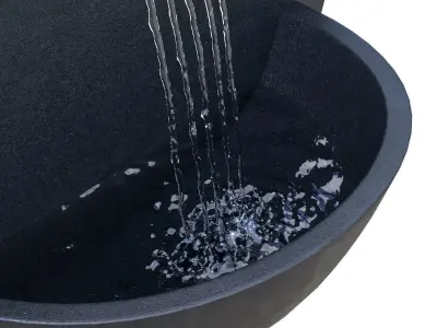 Satu Bumi Dupont Wall Water Piece 3D model