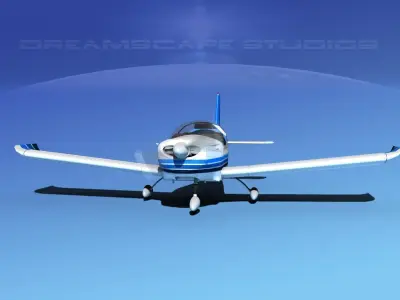 Zlin Z 242 V03 3D model