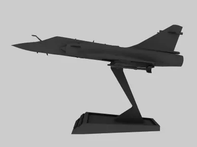 STL Dassault Mirage 2000 3D print model