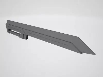 Kenbu Zens Sword - demo Free 3D model