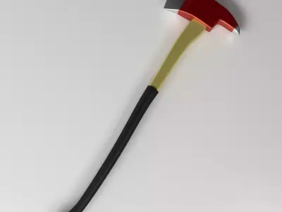 Fire Axe 3D model