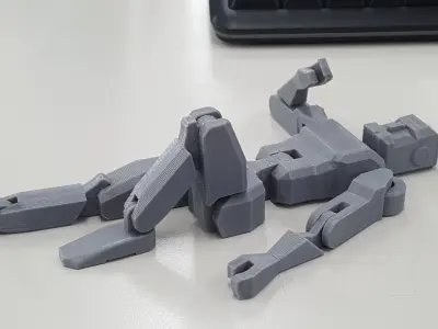 Figuer Elegant Man  Woman Duo 3D print model