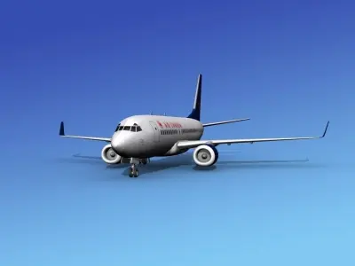 Boeing 737-700ER Air Canada 3D model
