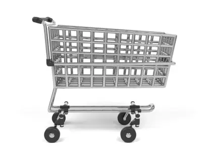 shopping cart 3D model