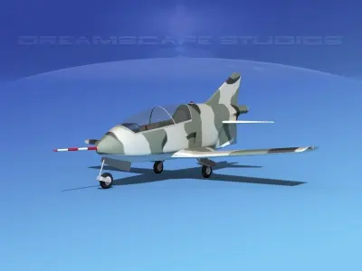 Bede BD-5J Microjet V09 3D model