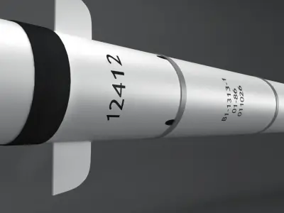 SA-7 Gral Rocket Launcher Pack low poly Low-poly 3D model