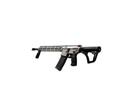 Daniel Defense DDM4 V7 Low-poly 3D model