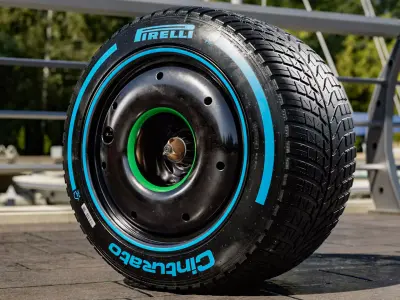 Pirelli Formula 1 2026 Rear FULL WET 375 35 R18 3D model