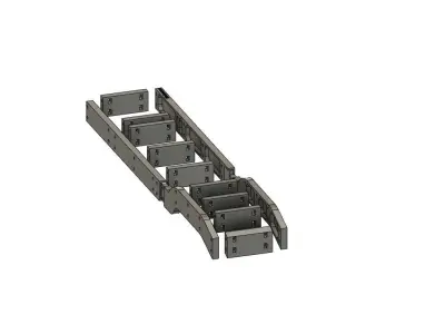 RAHMEN TAMIYA TRUCK FRAME RC LKW 3D print model