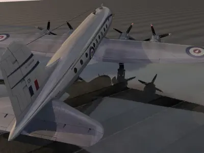 Handley Page HP-67 Hastings C Mk-1 3D model