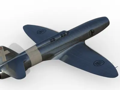 Caproni Campini 3D model