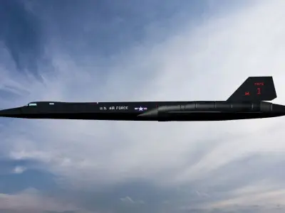 SR-71 Free 3D model