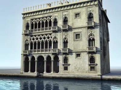 Venice - Golden House 3D model