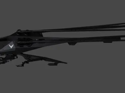 Dune Ornithopter 3D model