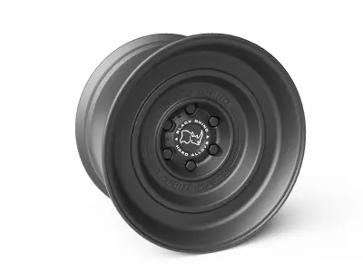 Black Rhino Solid Matte Black 3D model