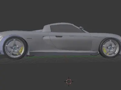 porsche gt Free 3D model