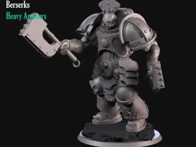 Berserks squad 3D print model