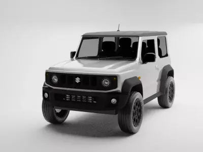 suzuki jimny sierra 3D model