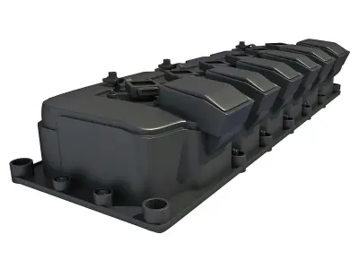 3D Engine Valve Cover B 3D model