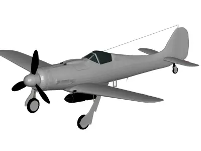 Focke-Wulf fw-190-d 3D model