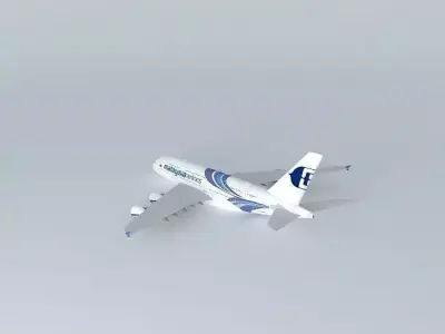 Malaysia Airlines Airbus A380 3D model