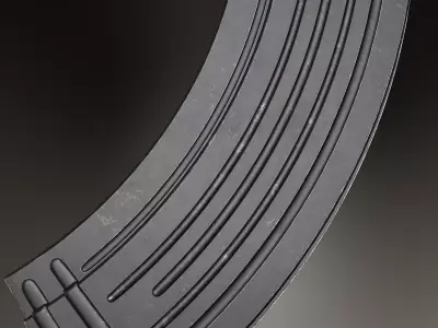 Magazine Game Ready Low-poly 3D model