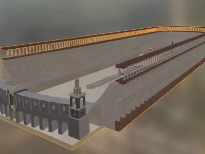 Hippodrome Of Constantinople 3D model