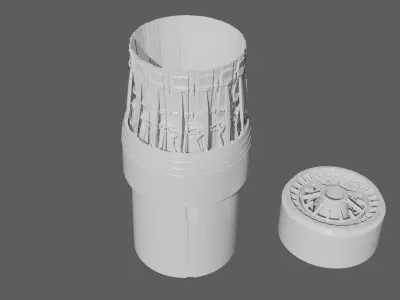 PW-100 F-15c Jetpipe 3D print model