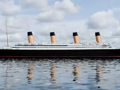 RMS Titanic 3D model