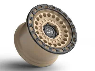 Black Rhino Sentinel Desert Sand 3D model