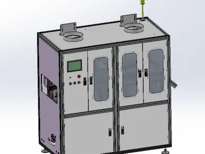 Dispensing and coating all-in-one machine 3D model