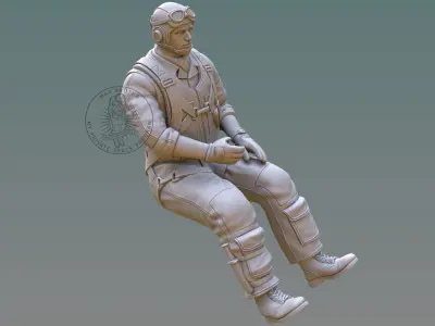 US NAVY PILOT 3D print model