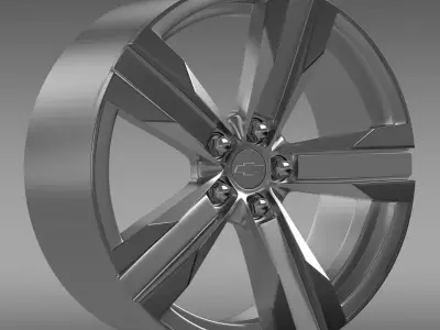 Chevrolet Camaro ZL1 2012 rim 3D model