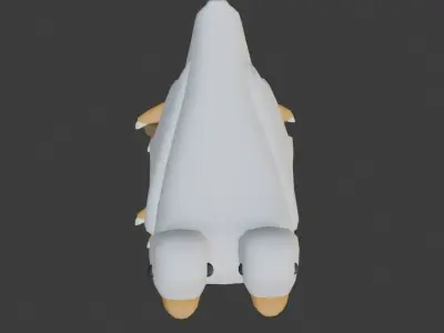 The Two-Head Duck 3D model